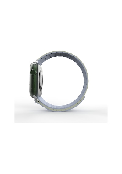 Apple Uyumlu  Watch  Series 7/8/9 41mm Strap Manyetik Mıknatıslı Silikon Kordon Kayış