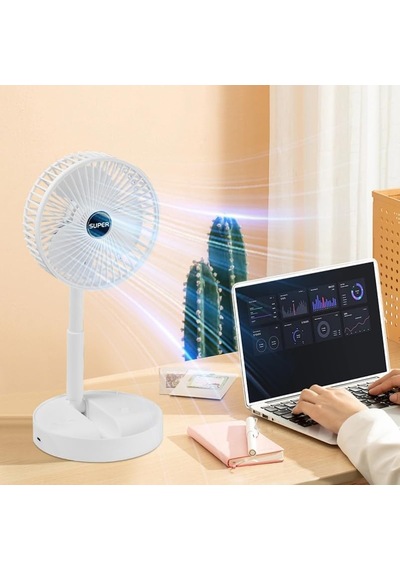 Fs-21 Şarj Edilebilir Usb Masaüstü Fan Belirtilmemiş