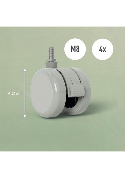 Leitz 6534 Masa İçin Tekerlek Seti