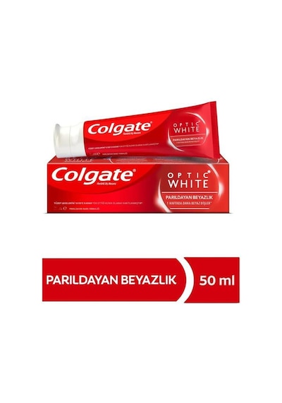 Colgate Optic White Parıldayan Beyazlık Beyazlatıcı Diş Macunu 50 ML