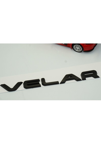 Land Rover Range Rover Velar Bagaj Mat Siyah Abs Logo Amblem