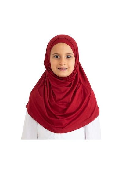 Modish Group Çocuk Hazır Giyim Başörtüsü Şal Turban Viskon - Bordo Bordo