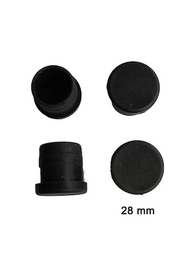 Ennalbur Yuvarlak Boru Profil Iç Tapa 28 Mm 4 Adet