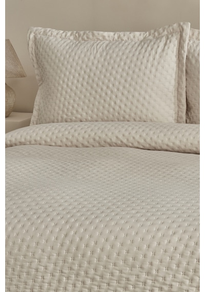 Karaca Home Breeze Soft Çift Kişilik Yatak Örtüsü Ekru 200.22.04.0235