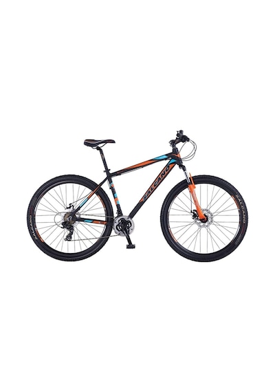 Salcano Ng 750 27,5 Hd 18" Dağ Bisikleti Hidrolik Disk Fren Full Shimano 21 Vites - Siyah Turuncu Turkuaz Siyah - Turuncu - Turkuaz