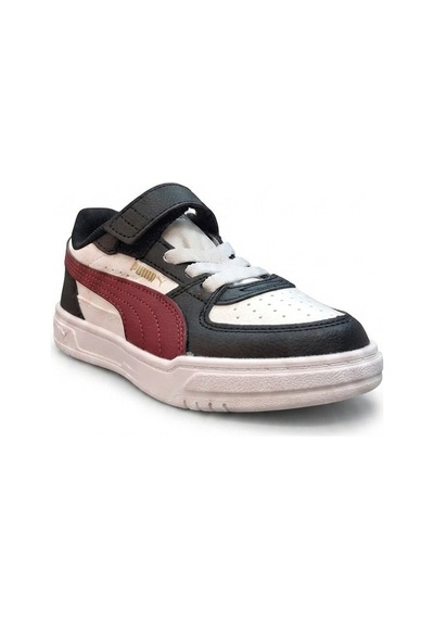 Puma 406239 06 Caven Iıı Ac+ps Beyaz-siyah-bordo Çocuk Spor Ayakk