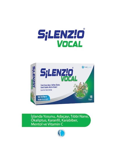 Tab Silenzio Vocal 16 Pastil