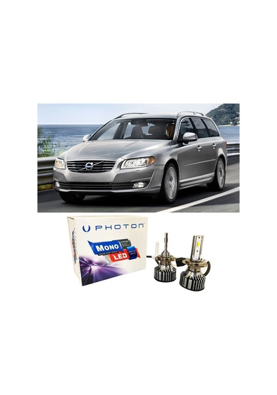 Volvo V70 Kısa Far Ampulü H7 Mono Yeni Seri Beyaz 2007-2016