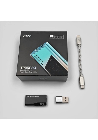 Epz Tp35 Pro Dac Taşınabilir Ses Kartı Type-c To Type-c-siyah
