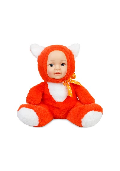 Halley Oyuncak Bebek Yüz Peluş Oyuncak 35 Cm Turuncu Turuncu