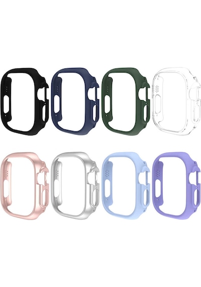 Watch Ultra 49mm Sert Pc Kasa Koruyucu Mkst Watch Gard 18 - Renksiz