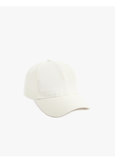 Koton Basic Kep Şapka Ekru 6sak40014aa
