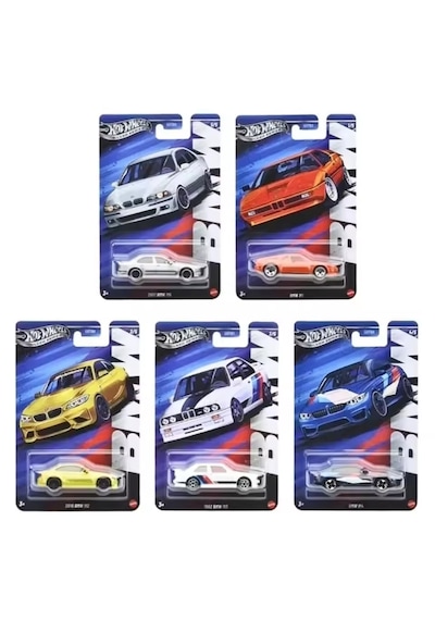 Hot Wheels 2025 Bmw Silver Series Set 5li
