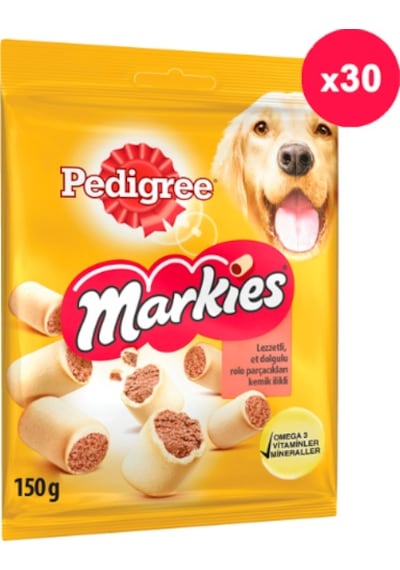 Pedigree Markies Köpek Ödül Bisküvisi 30 x 150 G