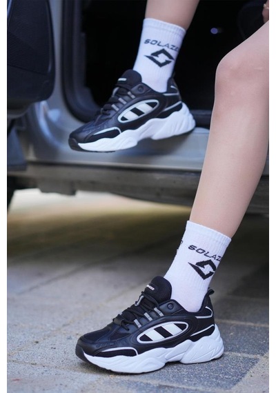 Papuçcity Slzr 03288 Unisex Günlük Spor Ayakkabı Siyah