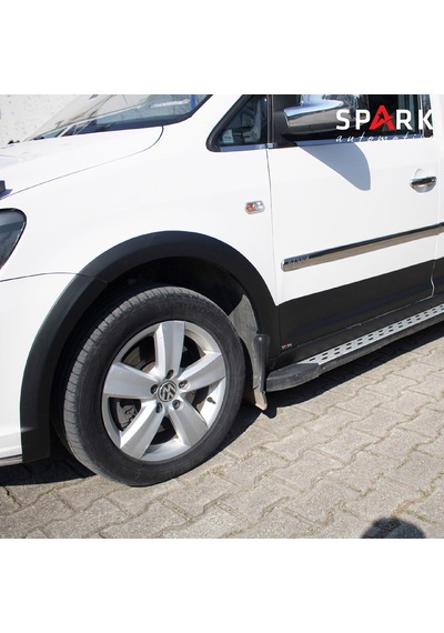 Volkswagen Caddy 2015-2020 Yıl Aralığı Uyumlu Kısa Şase Sol Sürgü Dodik Seti 12 Parça Siyah