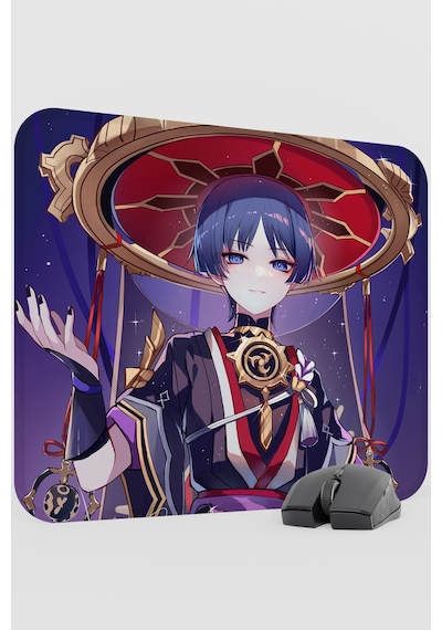 Wanderer Genshin Impact Anime Gacha V1 - 48x40 Xl Gaming Mouse Pad Fare Altlığı