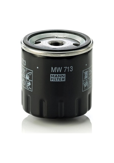 Mw 713 - Yağ Filtresi - Mann Fılter