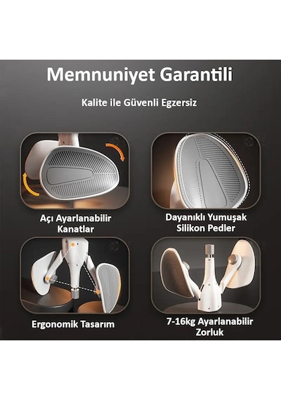 Valkyrie Ayarlanabilir Pelvik Iç Bacak Egzersiz Aleti Kegel Egzersiz Kalça Basen Egzersizi 7-16kg Unisex
