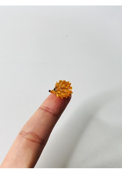 El Yapımı Mini Murano Cam Kirpi Biblo A149-03