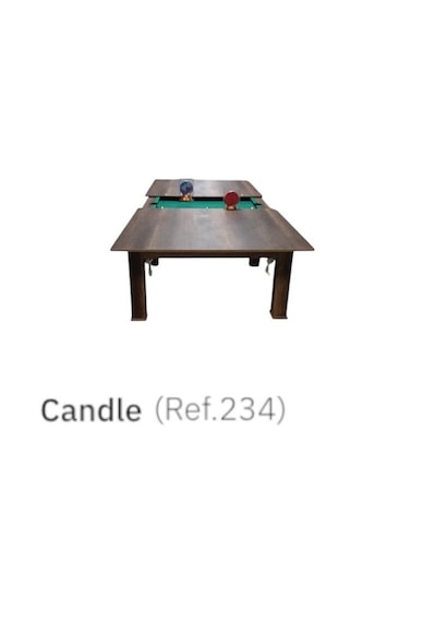 7 Feet Yemek,bilardo Ve Pinpon Masasıdır 234/134/80 Cm