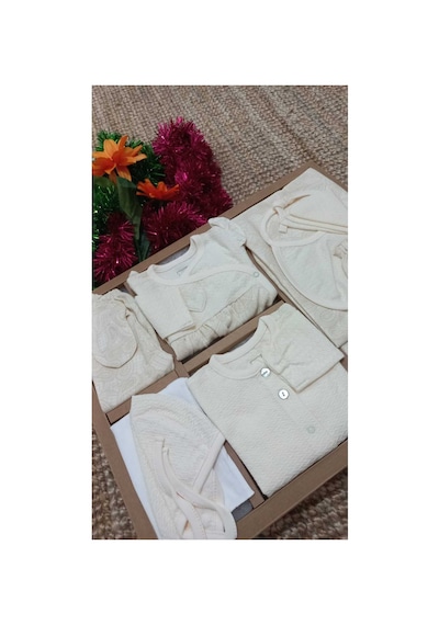 Caramell Barbosa 10'lu Hastane Çıkışı Kız Bebek Şık Model Bej