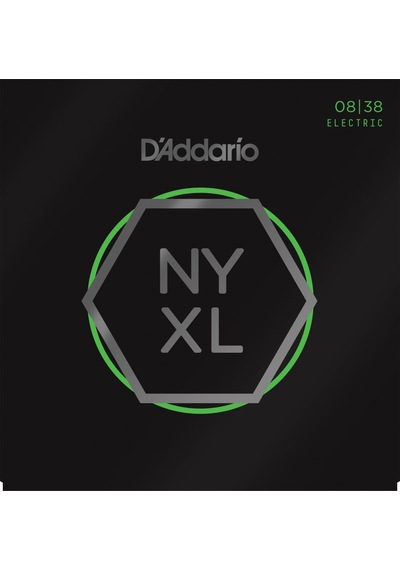 Daddario NYXL0838 08-38 Elektro Gitar Teli Ext Sup Light (Nickel-