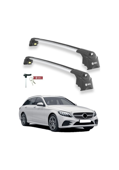 Turtle Mercedes-benz C-class S205 2015-2021 Ara Atkı Air2 Gri