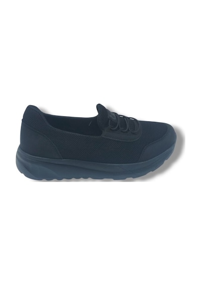 Black Sea 626-26 Anorak Anatomik Taban Kadın Sneaker Siyah