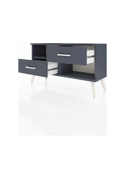 Arges Şifonyer Tek Raflı 2 Çekmeceli 88x30x48 Antrasit-antrasit Antrasit Arges Şifonyer Tek Raflı 2 Çekmeceli 88x30x48 Antrasit-antrasit Antrasit