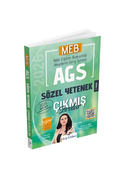 Dizgi Kitap 2026 Meb-ags Sözel Yetenek Çıkmış Sorular Çözümlü - Gizem Ural Dizgi Kitap