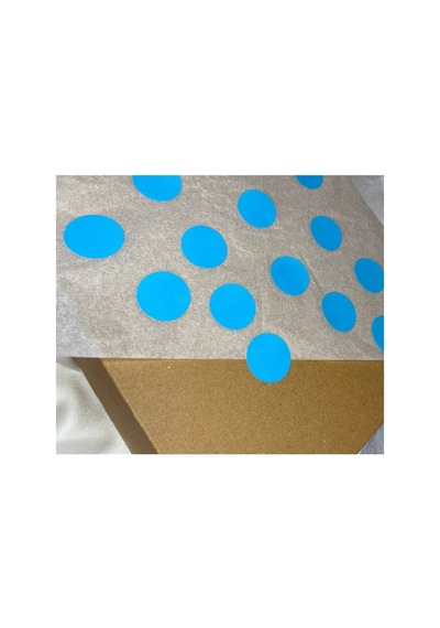 2 Cm- 100 Adet Mavi Yuvarlak Boş Etiket Yazı Yazılabilir Writable Labels Blank Işaret Küçük Sticker Çok Renkli