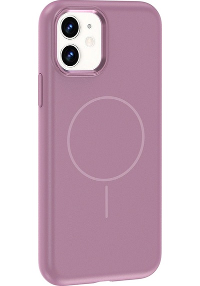 Apple Uyumlu iPhone 11 Kılıf M-safe Şarj Özellikli Metal Kamera Çerçeveli Zore Edi Silikon Kapak
