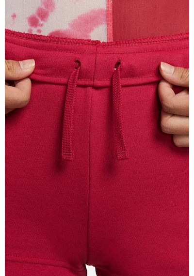 Nike Sportswear Essential Fleece Women's Short Kadın Pamuklu Şort Kırmızı Kırmızı