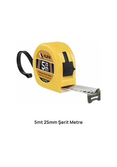 Profesyonel 5mt 25mm Şerit Metre Kup8002 8681999180021 Diğer