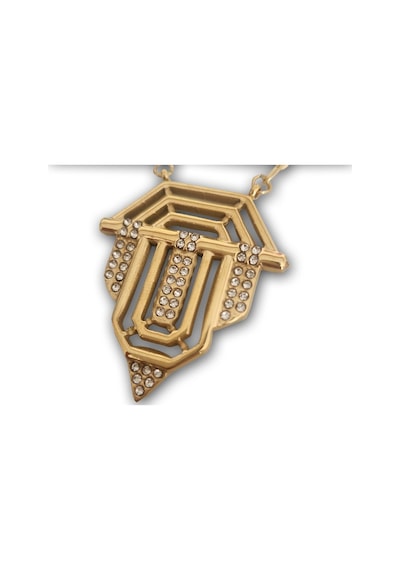 Uzel  Sarı Gold İhtişamın Gücün ve Özgüvenin Simgesi Kolye