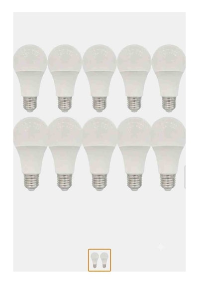 Lampist 10w Led Ampul 10 Adet E27 Duy 900 Lümen Yüksek Işık Güçlü Ekonomik Paket Enerji Tasarruflu Ampul Seti Beyaz -6500k