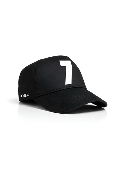 Ogc 7 Sayısı Unisex Şapka Siyah