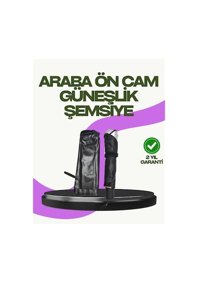 Hubrendy Tekno Katlanabilir Araba Güneşliği Uv Ve Isı Koruması, Kolay Kurulum Gerektirmez Diğer