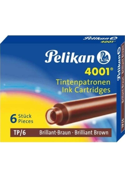 4001 Dolmakalem Kartuşu Küçük Kahverengi 6 Lı Paket Pl311928dkkahve Çok Renkli