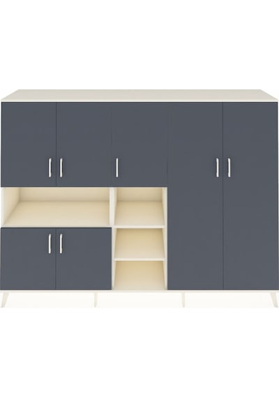 Hyperion Dolap 13 Raflı 7 Kapaklı 220x44x163 Aytaşı-antrasit/ayta Aytaşı-antrasit/aytaşı Hyperion Dolap 13 Raflı 7 Kapaklı 220x44x163 Aytaşı-antrasit/ayta Aytaşı-antrasit/aytaşı