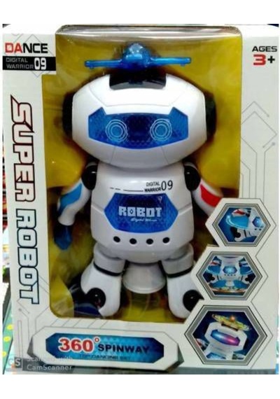 Pilli Işıklı Sesli Dans Eden Robot Dansçı Robot