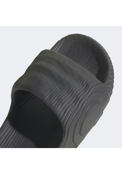 Adidas Adilette 22 Gri Unisex Gri Terlik Düz Hp6522 Gri