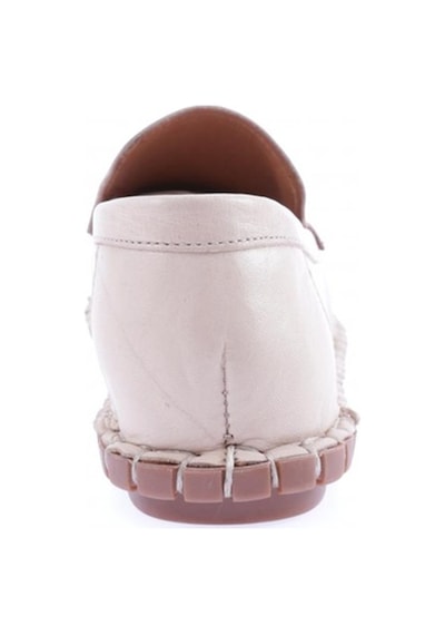 Dgn 603-23y Kadin Dikiş Detayli Loafer Ayakkabi 603-2109-R0152 Bej