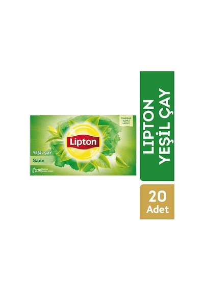 Lipton Yeşil Çay Sade Bitki Çayı 20 x 1.5 G
