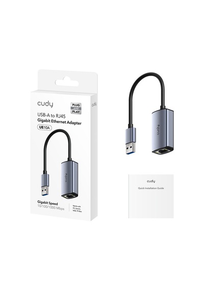 Cudy Ue10c Usb-c To Ethernet Adaptörü