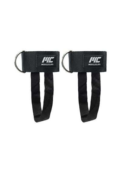 Musclecloth Padded Ankle Cuff Taban Destekli 2'li Paket Siyah Pembe