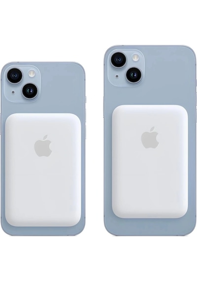 Apple Uyumlu iPhone 15 / 16 / 17  Magsafe Kablosuz Powerbank 5000 Mah Wireless Taşınabilir Batarya Şarj Aleti Diğer
