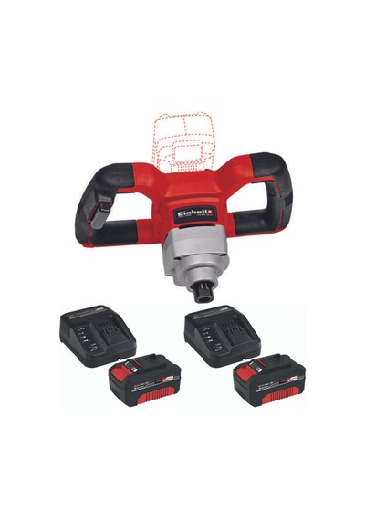 Einhell TE-MX 18 li 2 x 4.0AH Akülü Karıştırıcı Boya Harç Mikseri