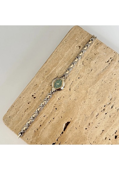 Velinor Silver Yeşil Saat